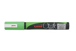 Marker kredowy PWE-5M, zielony fluorescencyjny, 1,8-2,5mm, UNI